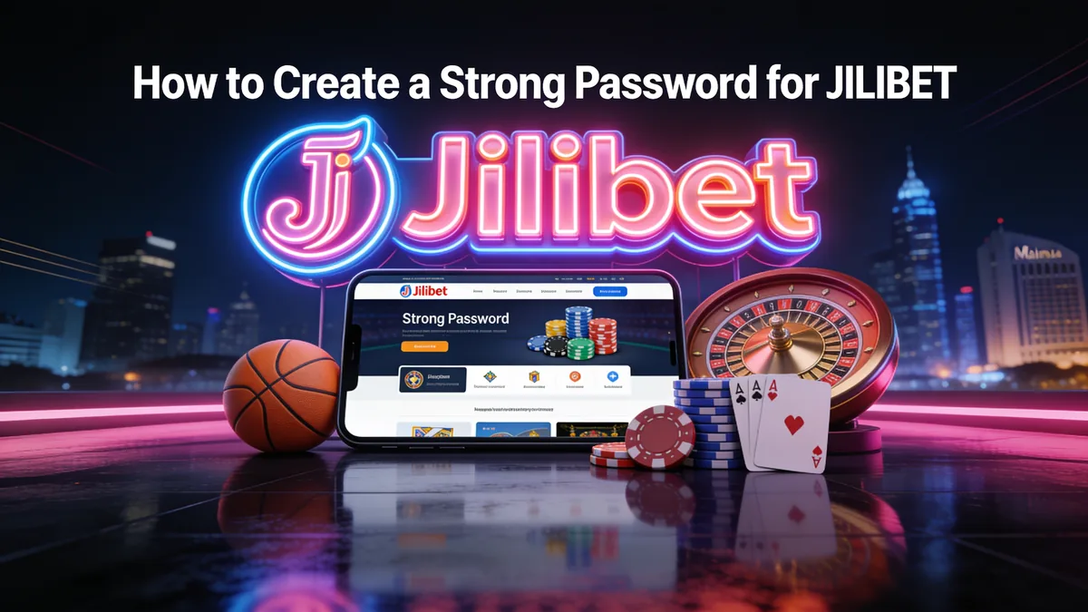 How to Create a Strong Password for JILIBET: jilibet casino guide for players in the Philippines